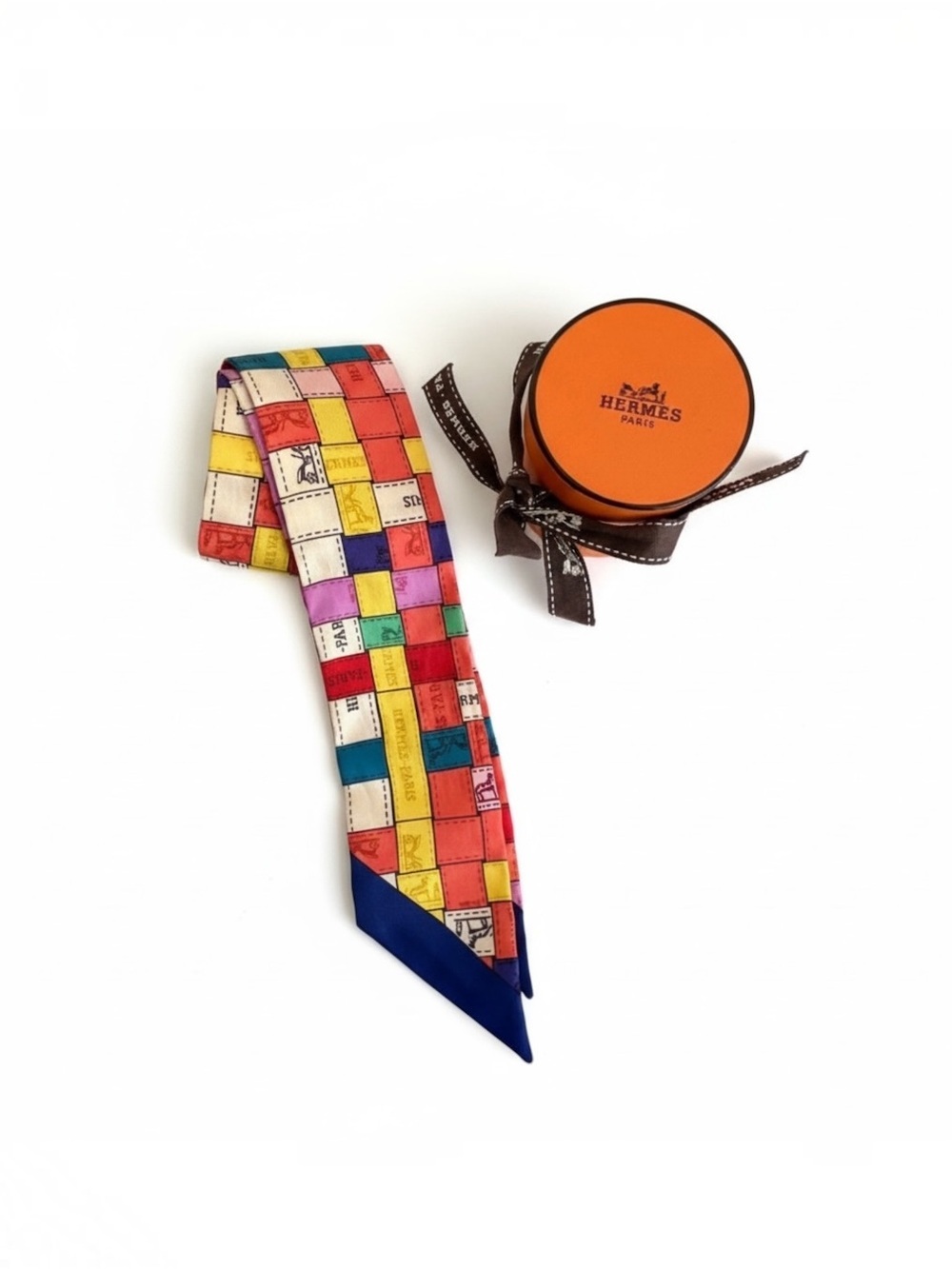 Hermès  Silk Twilly Scarf NWT